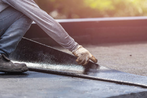 Professional Emergency Waterproofing technician working in Nappanee, IN